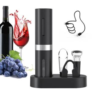 CIRCLE JOY Rechargeable Electric Wine Opener Set