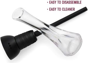 Aepoer Wine Aerator and Pourer Spout (Black)