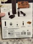 Electric Wine Opener Set - Modern Black Style
