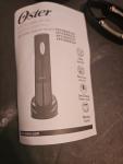 Oster Electric Wine Opener with Foil Cutter