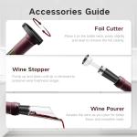 BABONIR 6-in-1 Electric Wine Opener Gift Set