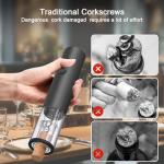Rechargeable Electric Wine Opener with Foil Cutter