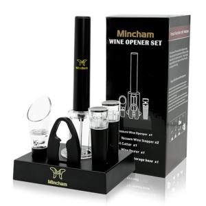 Air Pressure Wine Opener Set with Accessories