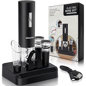 Electric Wine Opener Set with Accessories Kit