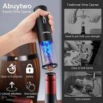 Electric Wine Opener Set with Accessories Kit