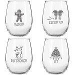 Fun Christmas Wine Set - Drunk Xmas