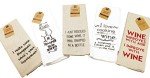 Funny Wine-Themed Kitchen Towels Gift Set