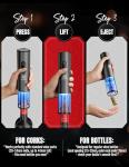 5-in-1 Electric Wine Opener Set with Accessories