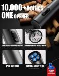 5-in-1 Electric Wine Opener Set with Accessories
