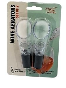 Core Home Wine Aerators - Set of 2, Drip-Free