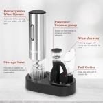 Electric Wine Opener Gift Set with Accessories