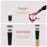 Electric Wine Opener Gift Set with Accessories