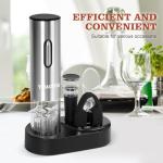 Electric Wine Opener Gift Set with Accessories