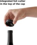 Cordless Electric Corkscrew Wine Opener - Black