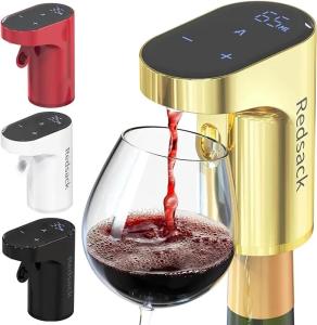 Gold Automatic Wine Dispenser and Aerator