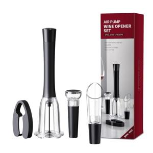 Wine Opener Set with Air Pump and Accessories