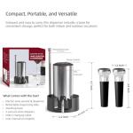 Rechargeable Electric Wine Aerator and Dispenser Set