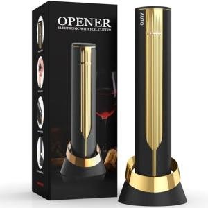 Automatic Electric Wine Opener with Foil Cutter
