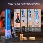 Secura Rechargeable Electric Wine Opener with Foil Cutter