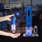 Secura Rechargeable Electric Wine Opener with Foil Cutter