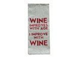 Funny Wine-Themed Kitchen Towels Gift Set