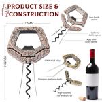 LUCYLANKER Vintage Wine Opener Tool - Copper