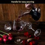 Ocean Ice Hand Blown Red Wine Decanter Set