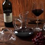 Ocean Ice Hand Blown Red Wine Decanter Set