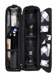 ALLCAMP Wine Cooler Bag with Chill Compartment & Dishes