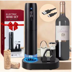 5-in-1 Electric Wine Opener with Accessories
