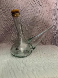 Wine Aerator Glass with Cork Stopper