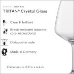 Schott Zwiesel Burgundy Red Wine Glasses Set of 4