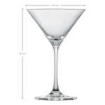 Set of 4 Dishwasher Safe Martini Glasses