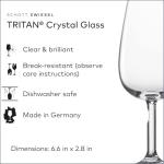 Set of 6 Dishwasher-Safe Port Wine Glasses