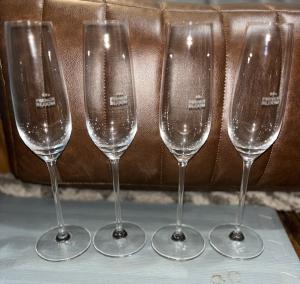 Schott Zwiesel Fluted Champagne Glasses - Set of 4