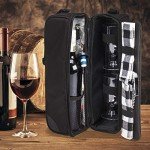 ALLCAMP Wine Cooler Bag with Chill Compartment & Dishes