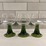 Schott-Zwiesel Olive Green Claret Wine Glass Set