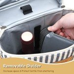 Tirrinia Insulated 2-Bottle Wine Tote Bag