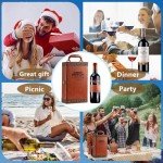 Wine Gift Set with 4 Portable Accessories