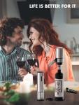 Rechargeable Electric Wine Opener Set with Foil Cutter
