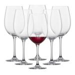 Set of 6 Bordeaux Red Wine Glasses