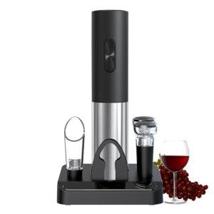 COKUNST Electric Wine Opener Set with Accessories