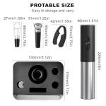 COKUNST Electric Wine Opener Set with Accessories