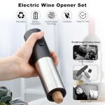COKUNST Electric Wine Opener Set with Accessories