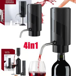 Automatic Electric Wine Opener with Foil Cutter