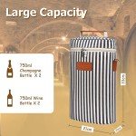 Tirrinia Insulated 2-Bottle Wine Tote Bag