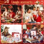 Christmas Wine Gift Set with Stainless Steel Glasses