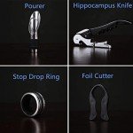 Wine Gift Set with 4 Portable Accessories
