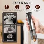 Electric Wine Opener with Foil Cutter and Pourer