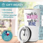 Funny 30oz Wine Tumbler Gift for Women